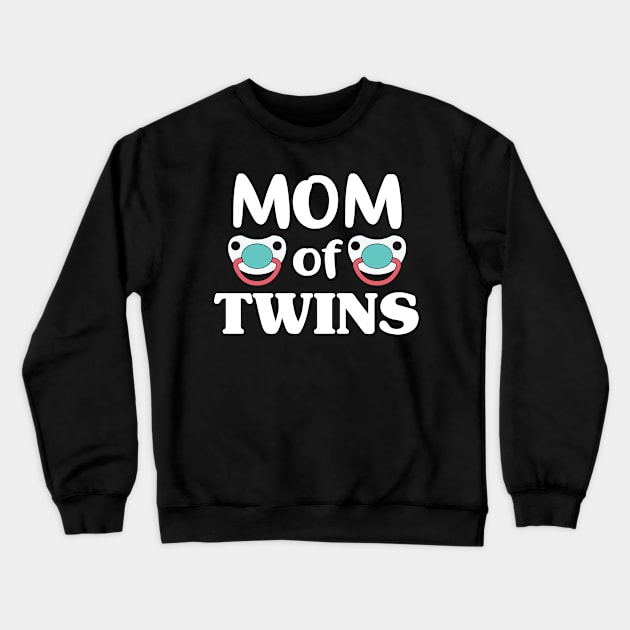 Mom Of Twins Crewneck Sweatshirt by jmgoutdoors